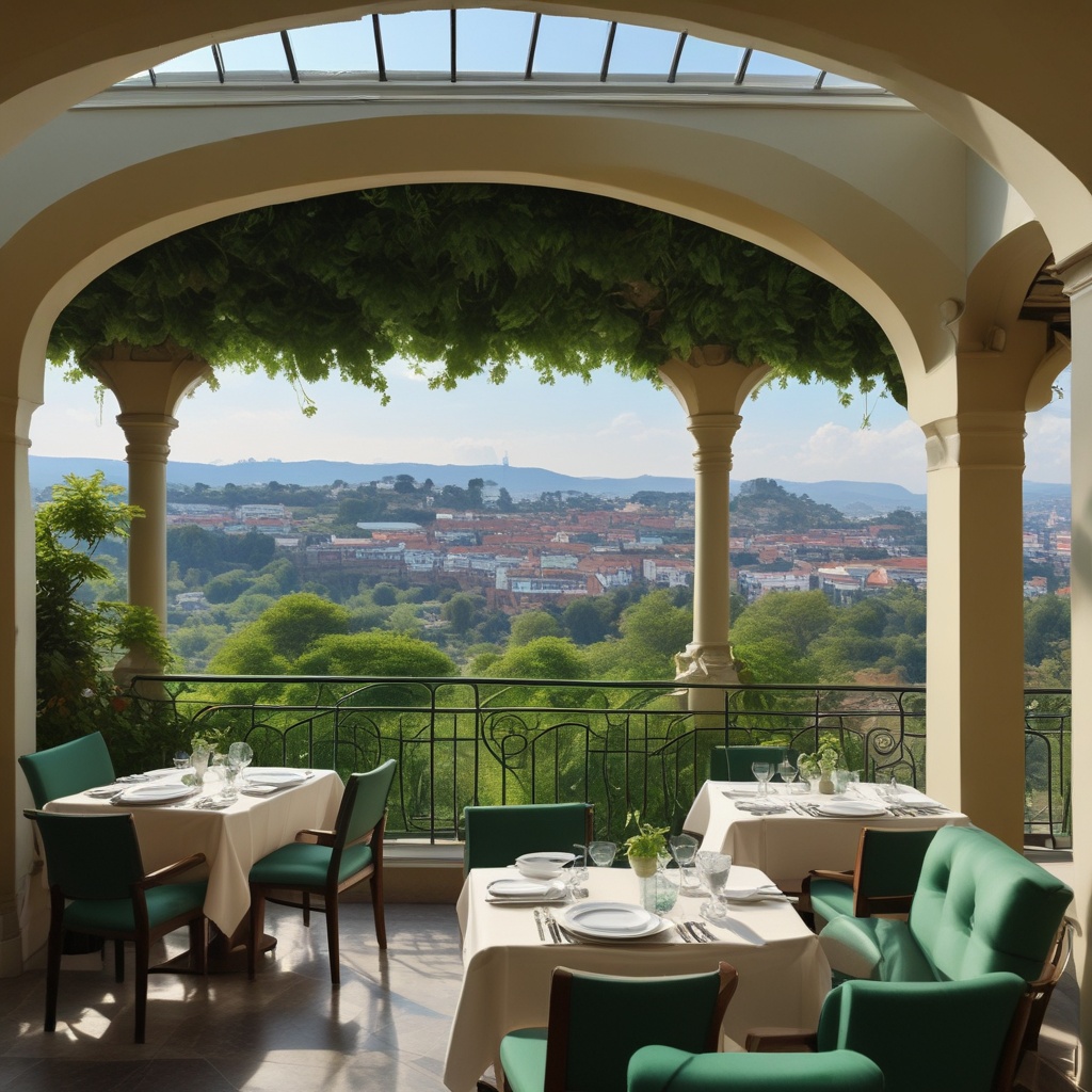Green Terrace restaurant view