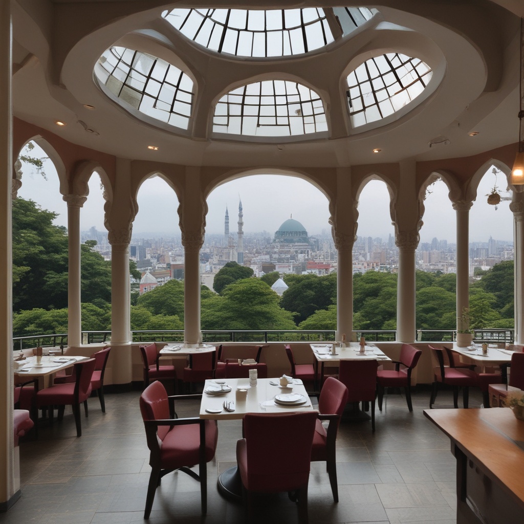 Tokyo Camii restaurant view