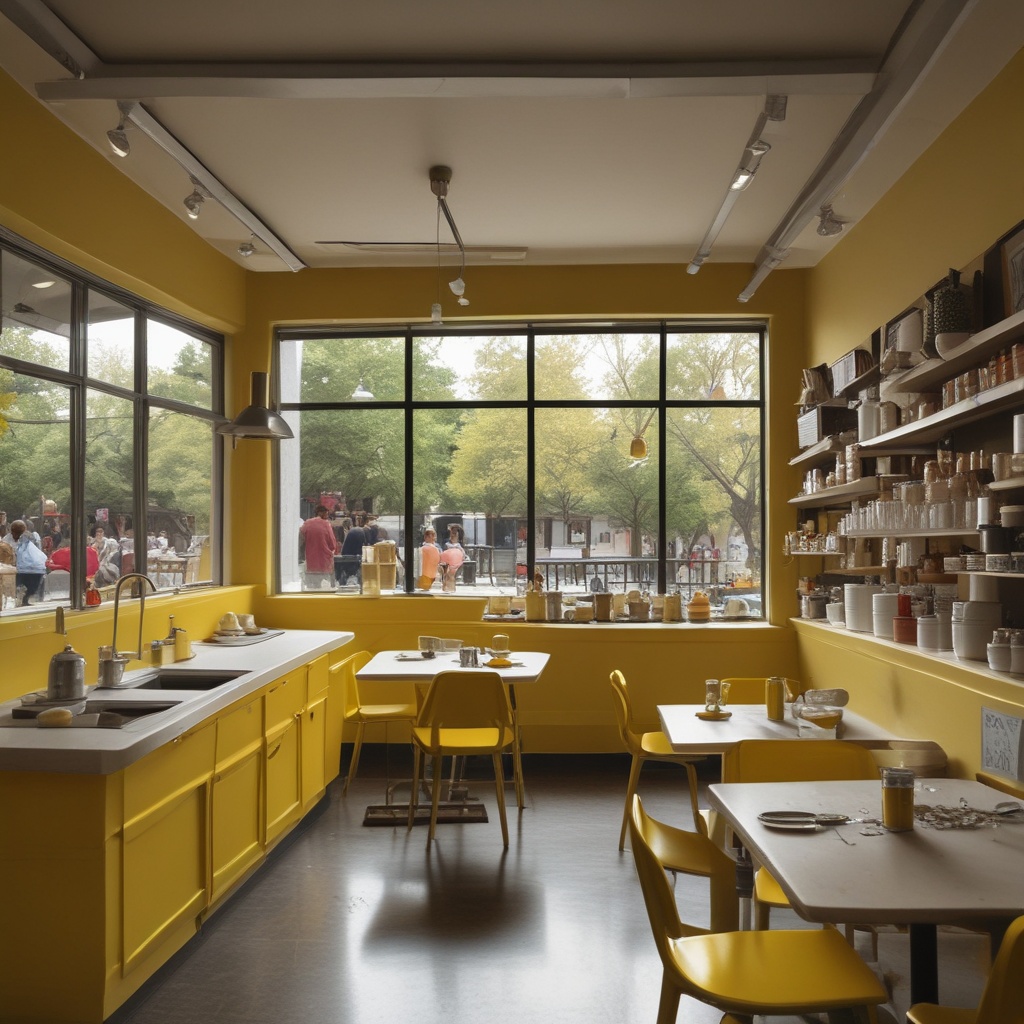Yellow Kitchen restaurant view
